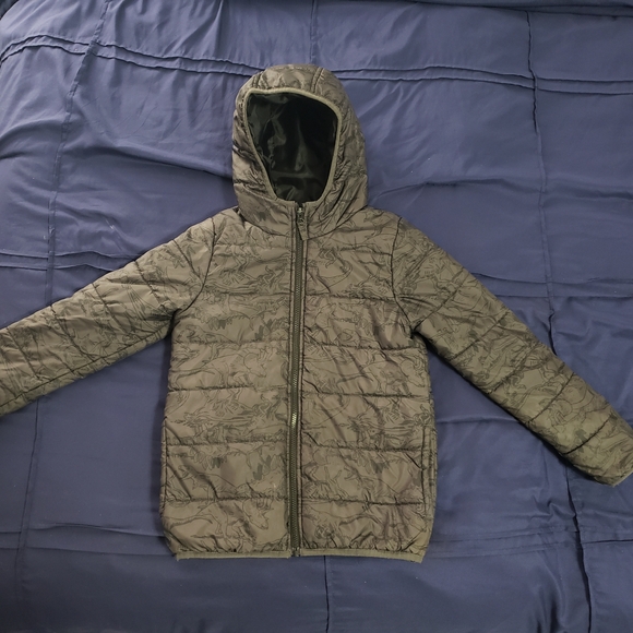 Carter's Other - Carter's Black Patterned Puffer Jacket